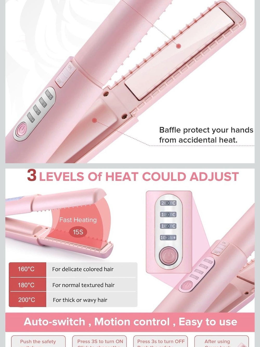 Hair Straightener- Cordless and Rechargeable - Picture 4 of 5